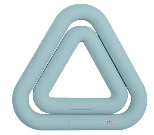 Pilates Yoga Training - Triangle Iron Ring Yoga Weight-Bearing Aids