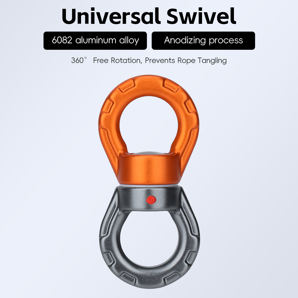 Pilates Yoga Circle - 30KN Outdoor Rock Climbing Carabiner Swivel
