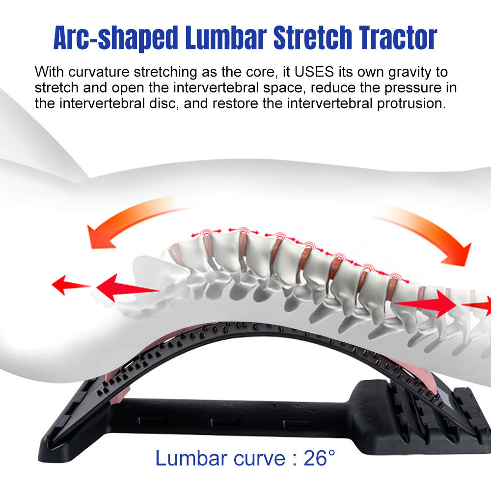 Back Stretcher Magnetotherapy  - Posture Pole Corrector recension och pris