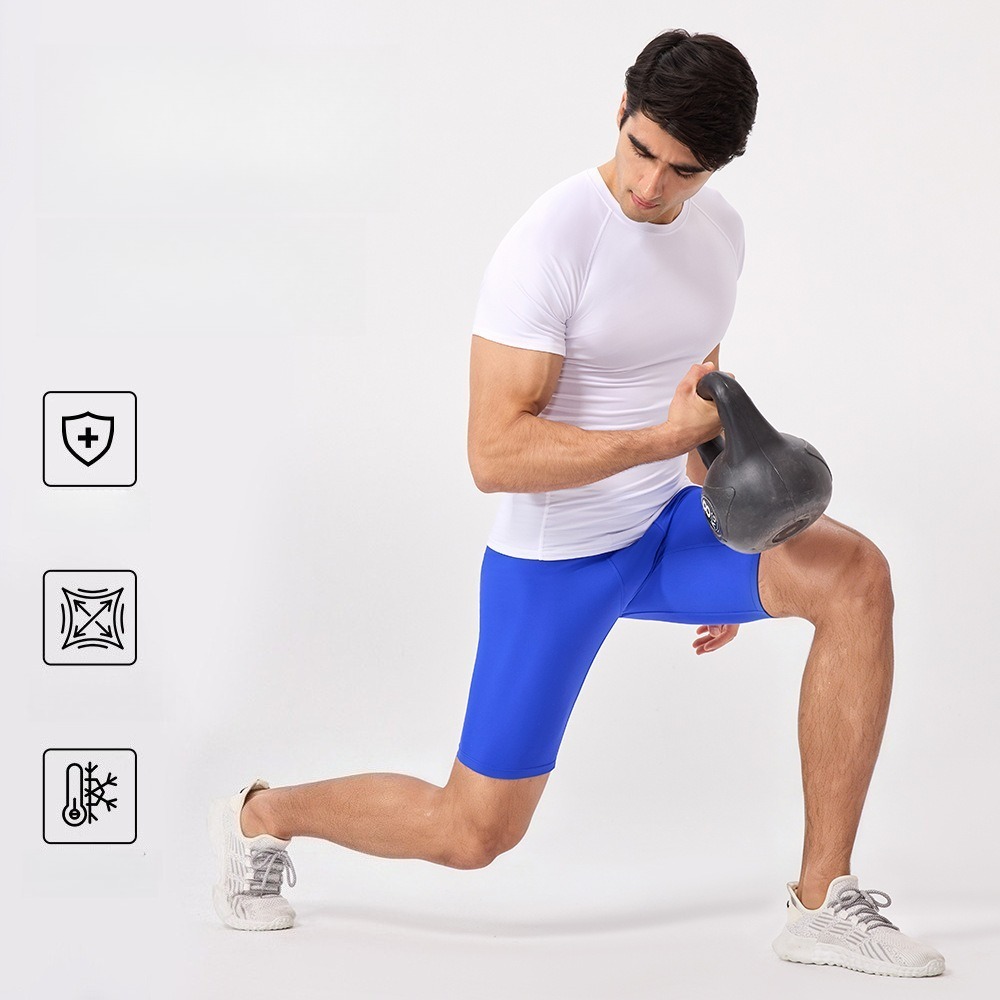 Men 5 Inch Compression Yoga Sh - Pilates Yoga Training recension och pris