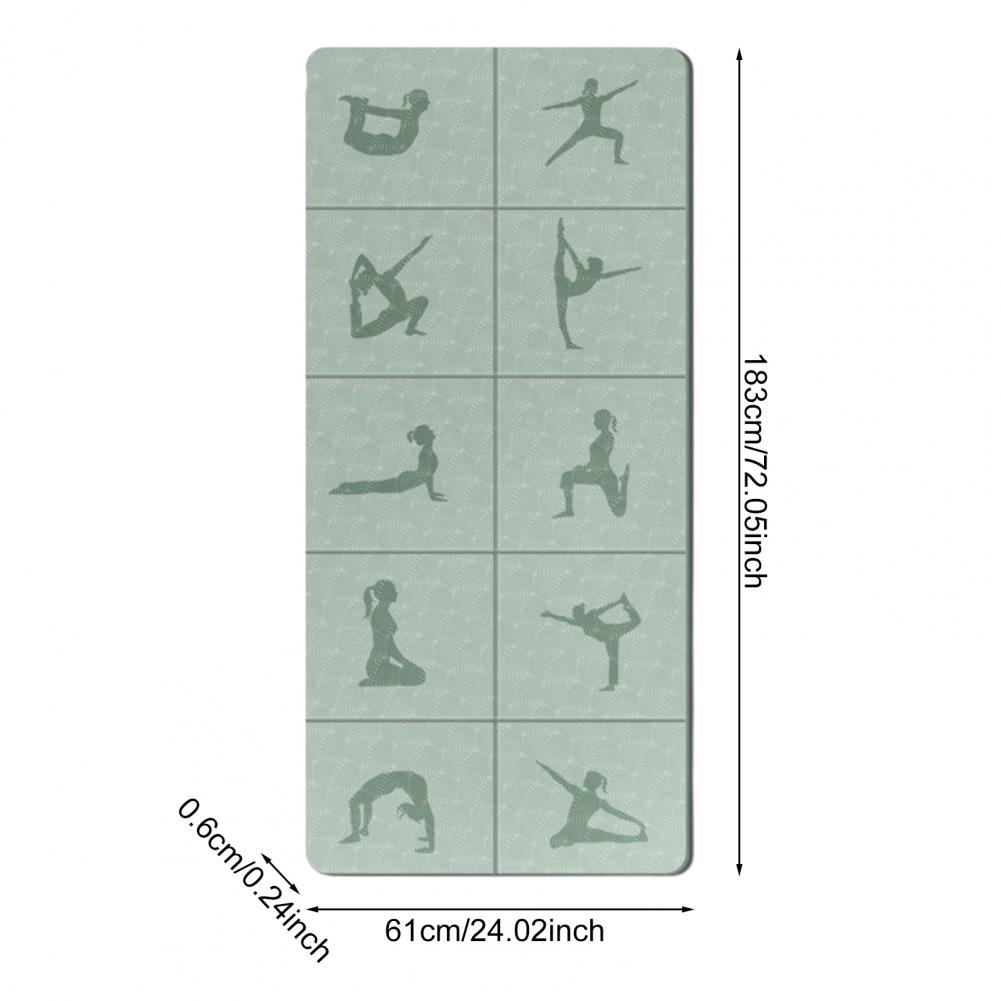Foldable Yoga Mat Extra Portab - Pilates Yoga Mat Thickness recension och pris