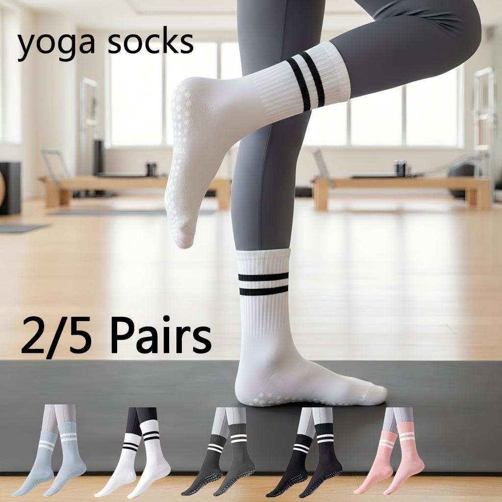 Women Non Slip Yoga Socks, Gri - Pilates Yoga Gym recension och pris