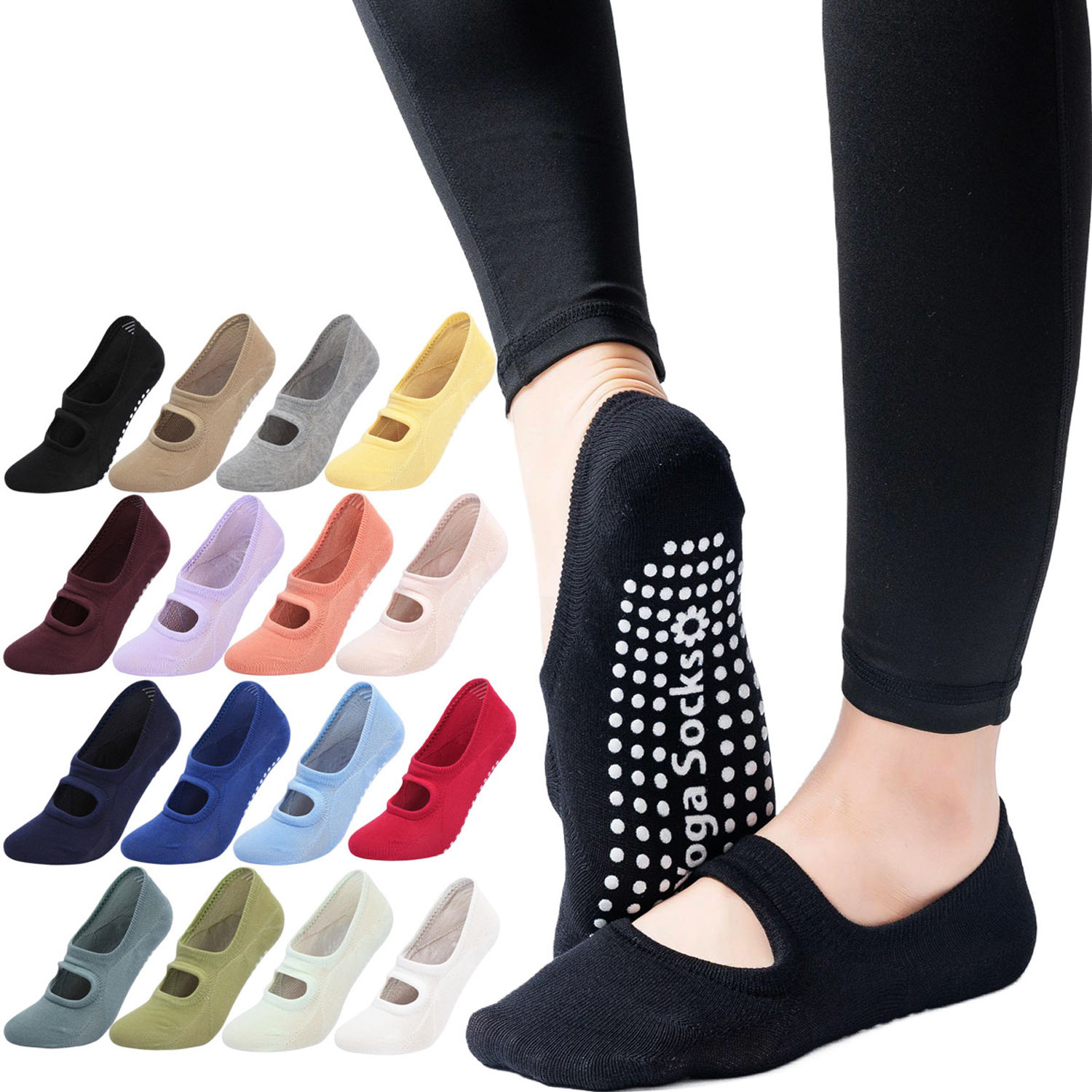 High Quality Women Yoga Socks  - Pilates Yoga Gym recension och pris