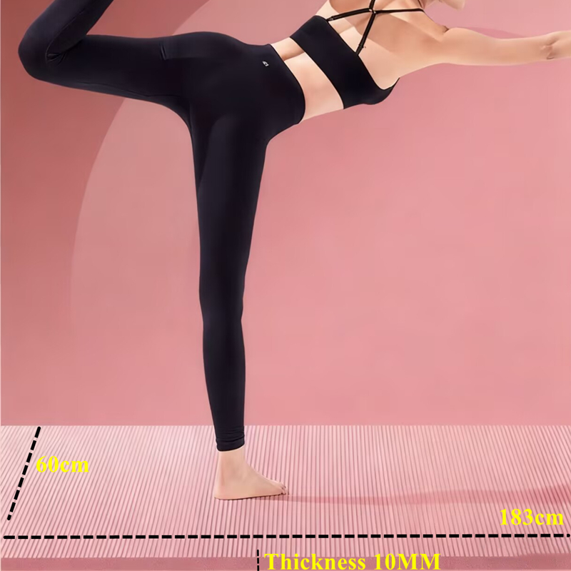 Training 183x60cm  Non-slip Tr - Pilates Yoga Mat Thickness recension och pris