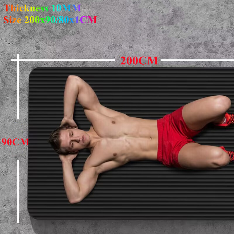 2000×900mm Thick Yoga  Anti-sk - Pilates Yoga Mat Thickness recension och pris