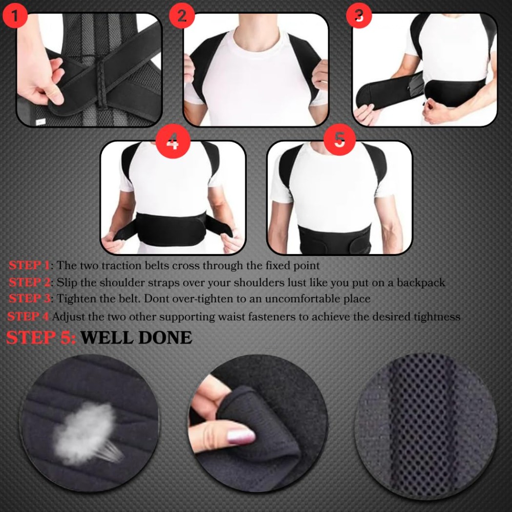 Posture Corrector for Men & Wo - Posture Pole Corrector recension och pris