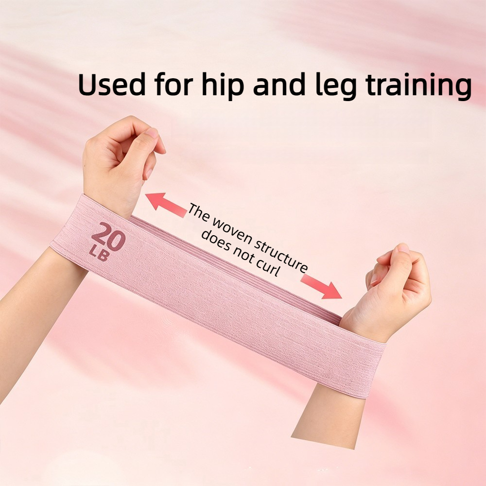 20-90LBS Fabric Elastic Band F - Pilates Yoga Stretching recension och pris