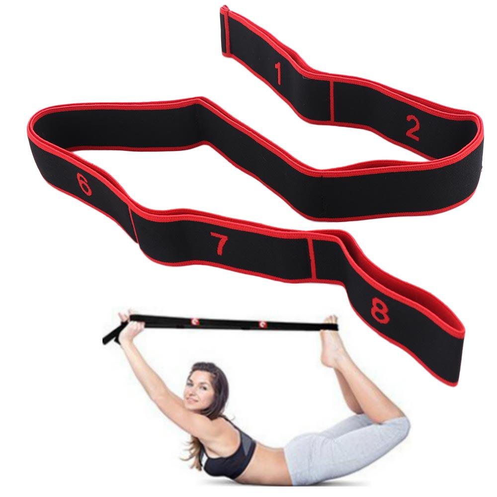 Elastic Gymnastics Yoga Belt T - Pilates Yoga Stretching recension och pris