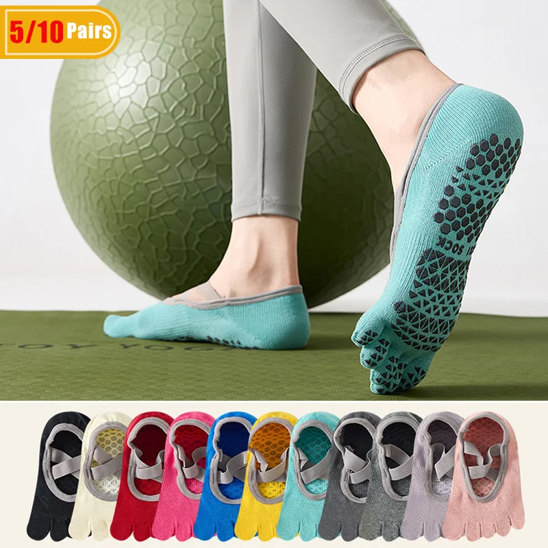5/10 Pairs Women's Cotton Yoga - Pilates Yoga Gym recension och pris