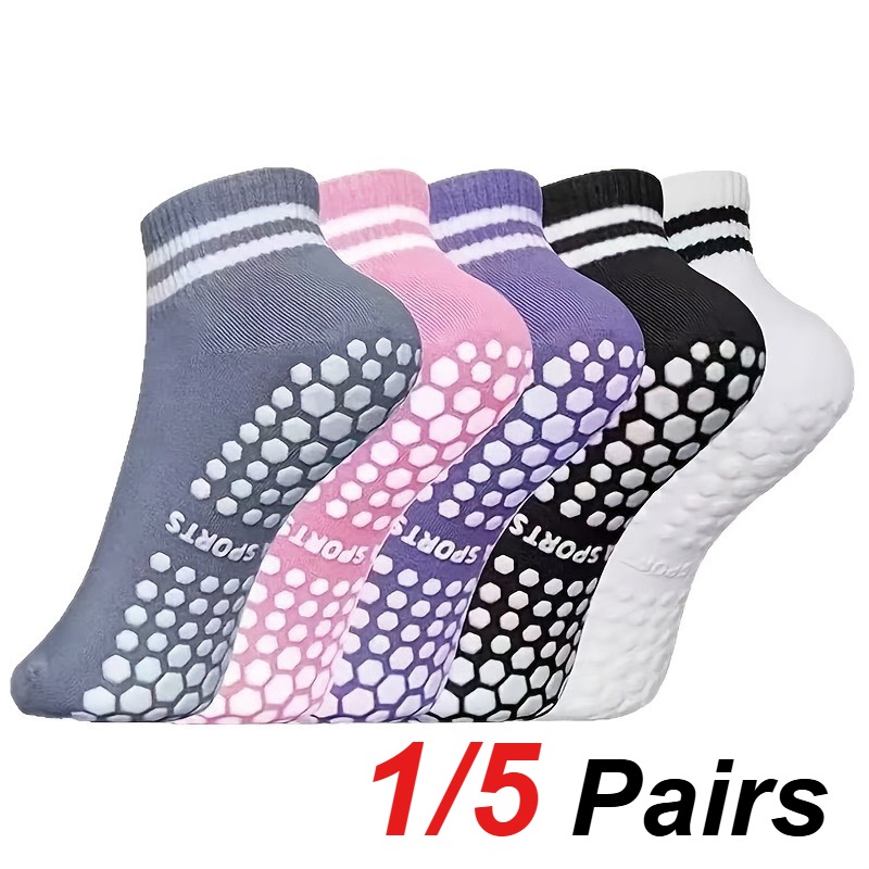 1/5 Pair Women's Silicone Anti - Fitness Yoga Pilates recension och pris