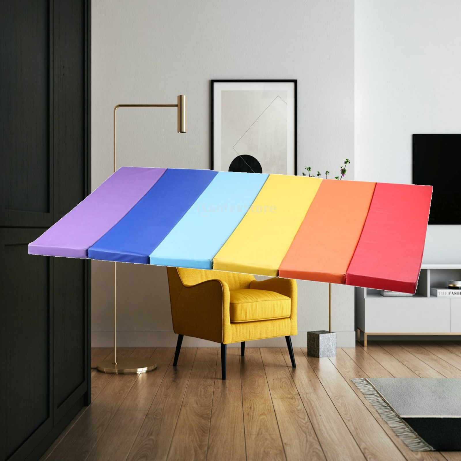 Foldable Gymnastics Mat with H - Pilates Yoga Mat Thickness recension och pris
