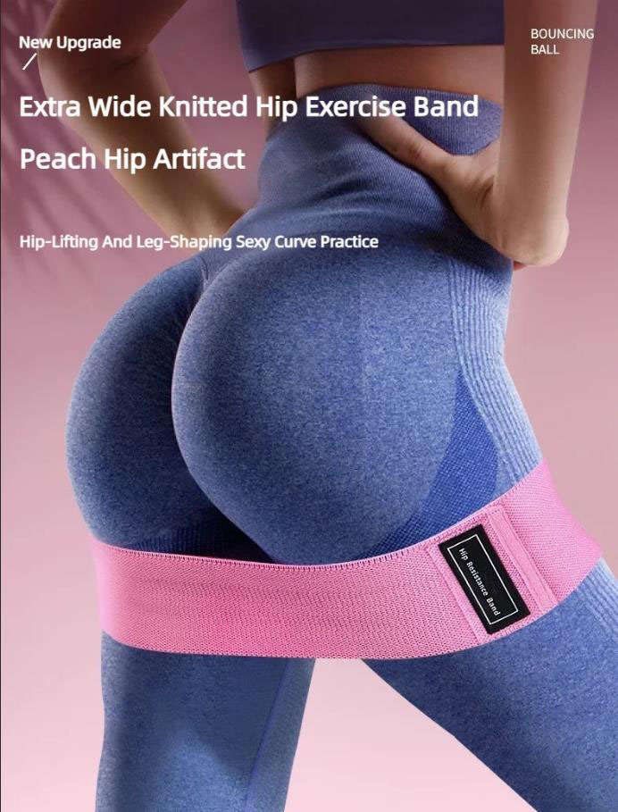 3Pcs Fabric Resistance Hip Boo - Pilates Yoga Circle recension och pris