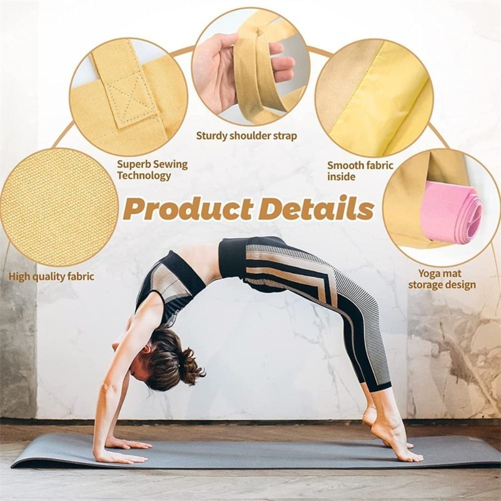 Large Capacity Yoga Mat Carry  - Pilates Yoga Mat Thickness recension och pris