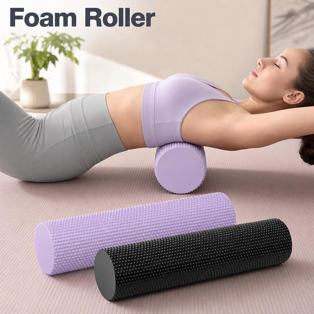 EVA Yoga Foam Roller High Dens - Pilates Yoga Stretching recension och pris