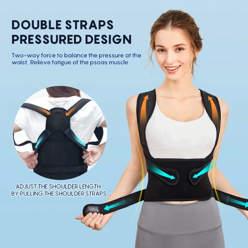 Back Brace Posture Corrector f - Posture Pole Corrector recension och pris