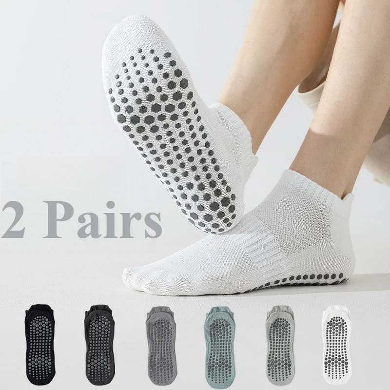2/1Pairs Men Silicone Anti Sli - Pilates Yoga Training recension och pris